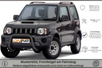 Frontbügel für Suzuki Jimny FJ 2012-2018 SCHWARZ 70mm Frontschutzbügel Bullbar Gutachten