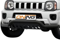 Frontbügel mit Unterfahrschutz für Suzuki Jimny FJ 2012-2018 SCHWARZ 70mm breit Gutachten
