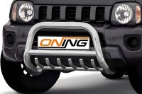 Frontbügel mit Unterbodenschutz für Suzuki Jimny FJ 2012-2018 70mm Frontschutzbügel Gutachten