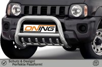 Frontbügel mit Unterbodenschutz für Suzuki Jimny FJ 2012-2018 70mm Frontschutzbügel Gutachten