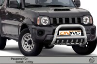 Frontbügel mit Unterbodenschutz für Suzuki Jimny FJ 2012-2018 70mm Frontschutzbügel Gutachten