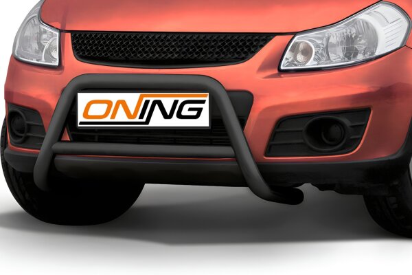 Frontbügel mit Querstreben für Suzuki SX4 2006-2013 SCHWARZ 60mm Gutachten