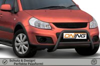 Frontbügel mit Querstreben für Suzuki SX4 2006-2013 SCHWARZ 60mm Gutachten