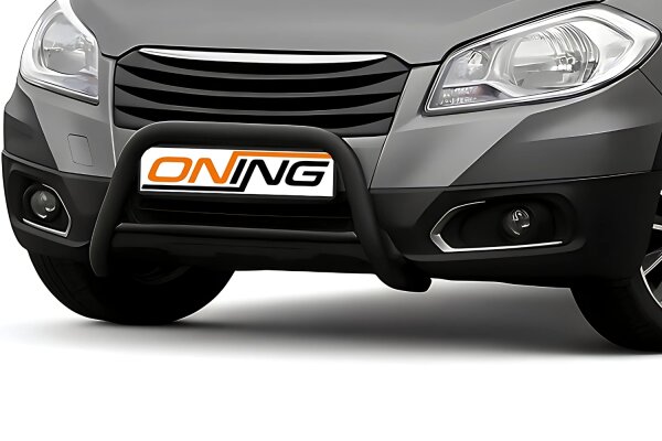 Frontbügel mit Querstreben für Suzuki SX4 S-Cross 2013-2016 SCHWARZ 60mm Gutachten