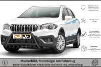Frontbügel mit Unterbodenschutz für Suzuki SX4 S-Cross 2016-2021 SCHWARZ 60mm Gutachten