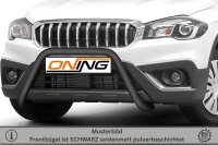 Frontbügel für Suzuki SX4 S-Cross 2016-2021 SCHWARZ 60mm Frontschutzbügel Gutachten
