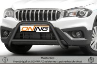 Frontbügel mit Querstreben für Suzuki SX4 S-Cross 2016-2021 SCHWARZ 60mm Gutachten