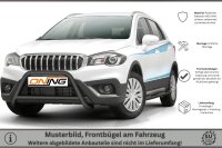 Frontbügel mit Querstreben für Suzuki SX4 S-Cross 2016-2021 SCHWARZ 60mm Gutachten