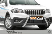 Frontbügel für Suzuki SX4 S-Cross 2016-2021 60mm Frontschutzbügel Gutachten