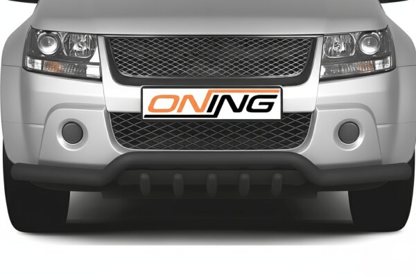 Frontbügel Unterbodenschutz für Suzuki Grand Vitara JT 06-12 SCHWARZ 60mm breit