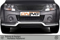 Frontbügel für Suzuki Grand Vitara JT 2006-2012 60mm breit Frontschutzbügel Gutachten
