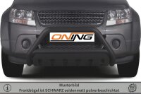Frontbügel mit Unterfahrschutz für Suzuki Grand Vitara JT 2006-2012 SCHWARZ 60mm