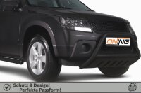 Frontbügel mit Unterfahrschutz für Suzuki Grand Vitara JT 2006-2012 SCHWARZ 60mm