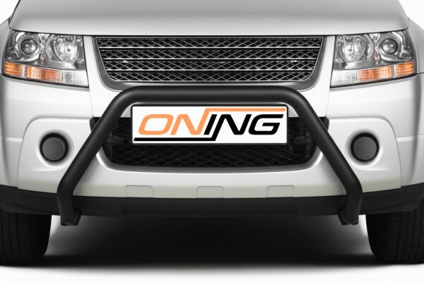 Frontbügel für Suzuki Grand Vitara JT 2006-2012 SCHWARZ 60mm Edelstahl Gutachten