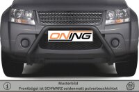 Frontbügel für Suzuki Grand Vitara JT 2006-2012 SCHWARZ 60mm Edelstahl Gutachten