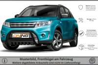 Frontbügel mit Unterfahrschutz für Suzuki Vitara LY 2015-2018 SCHWARZ 60mm Gutachten