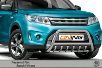 Frontbügel mit Unterbodenschutz für Suzuki Vitara LY 2015-2018 60mm Gutachten