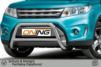 Frontbügel mit Querstreben für Suzuki Vitara LY 2015-2018 60mm Frontschutzbügel Gutachten