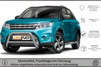 Frontbügel mit Querstreben für Suzuki Vitara LY 2015-2018 60mm Frontschutzbügel Gutachten