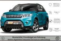 Frontbügel mit Unterfahrschutz für Suzuki Vitara LY 2015-2018 SCHWARZ 60mm breit Gutachten