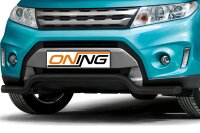 Frontbügel für Suzuki Vitara LY 2015-2018 SCHWARZ 60mm breit Frontschutzbügel Gutachten