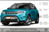 Frontbügel für Suzuki Vitara LY 2015-2018 SCHWARZ 60mm breit Frontschutzbügel Gutachten