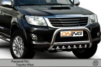 Frontbügel mit Unterbodenschutz für Toyota Hilux VII N25 2005-2015 70mm Gutachten