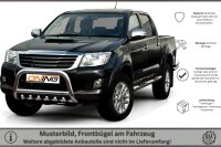 Frontbügel mit Unterbodenschutz für Toyota Hilux VII N25 2005-2015 70mm Gutachten