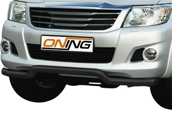Frontbügel für Toyota Hilux VII N25 2005-2015 SCHWARZ 70mm breit Gutachten