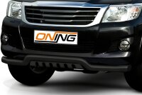 Frontbügel Unterfahrschutz für Toyota Hilux VII N25 05-15 SCHWARZ 70mm breit Gutachten