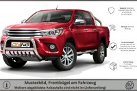 Frontbügel mit Unterfahrschutz für Toyota Hilux VIII 2015-2018 70mm Gutachten