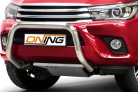Frontbügel für Toyota Hilux VIII 2015-2018 70mm...
