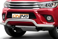 Frontbügel für Toyota Hilux VIII 2015-2018 70mm breit Frontschutzbügel Gutachten