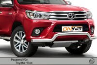 Frontbügel für Toyota Hilux VIII 2015-2018 70mm breit Frontschutzbügel Gutachten