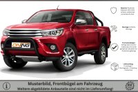 Frontbügel mit Querstreben für Toyota Hilux VIII N25 2015-2018 SCHWARZ 70mm Gutachten