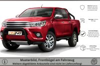 Frontbügel für Toyota Hilux VIII 2015-2018 SCHWARZ 70mm Gutachten