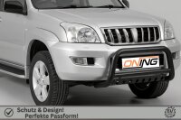 Frontbügel mit Unterfahrschutz für Toyota Land Cruiser J12 2002-2009 SCHWARZ 70mm