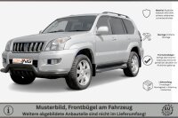 Frontbügel Unterbodenschutz für Toyota Land Cruiser J12 02-09 SCHWARZ 76mm breit