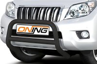 Frontbügel mit Querstreben für Toyota Land Cruiser J15 2010-2013 SCHWARZ 70mm Gutachten
