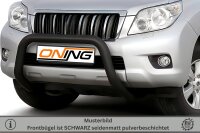 Frontbügel für Toyota Land Cruiser J15 2010-2013 SCHWARZ 70mm Frontschutzbügel Gutachten