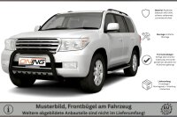 Frontbügel Unterbodenschutz für Toyota Land Cruiser J20 2007-2012 SCHWARZ 70mm Gutachten
