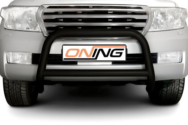 Frontbügel mit Querstreben für Toyota Land Cruiser J20 2007-2012 SCHWARZ 70mm Gutachten
