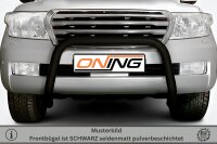 Frontbügel für Toyota Land Cruiser J20 2007-2012 SCHWARZ 70mm Frontschutzbügel Gutachten
