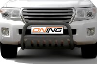 Frontbügel mit Unterfahrschutz für Toyota Land Cruiser V8 J20 2012- SCHWARZ 70mm Gutachten