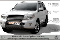 Frontbügel mit Unterfahrschutz für Toyota Land Cruiser V8 J20 2012- SCHWARZ 70mm Gutachten