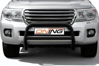 Frontbügel mit Querstreben für Toyota Land Cruiser V8 J20 2012- SCHWARZ 70mm Gutachten