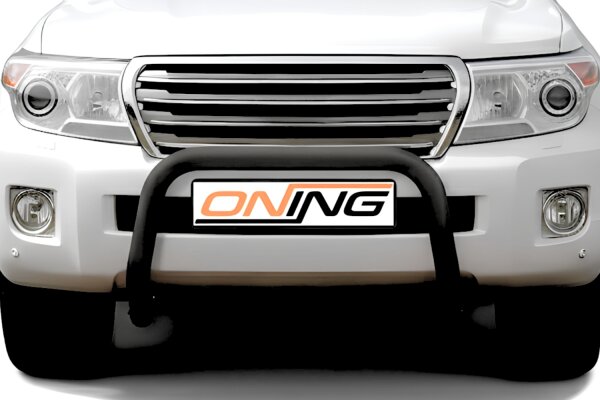 Frontbügel für Toyota Land Cruiser V8 J20 2012- SCHWARZ 70mm Frontschutzbügel Gutachten
