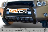 Frontbügel mit Unterbodenschutz für Toyota RAV 4 III 2007-2016 SCHWARZ 70mm Gutachten