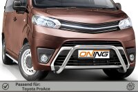 Frontbügel für Toyota Proace 2016-2024 60mm Frontschutzbügel Gutachten