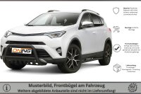 Frontbügel mit Unterfahrschutz für Toyota RAV 4 IV 2015-2018 SCHWARZ 70mm Gutachten